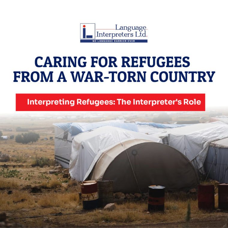 Caring for refugees from a war-torn country